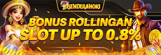 Bonus Rollingan Slot BENDERAHOKI hingga 0.8%